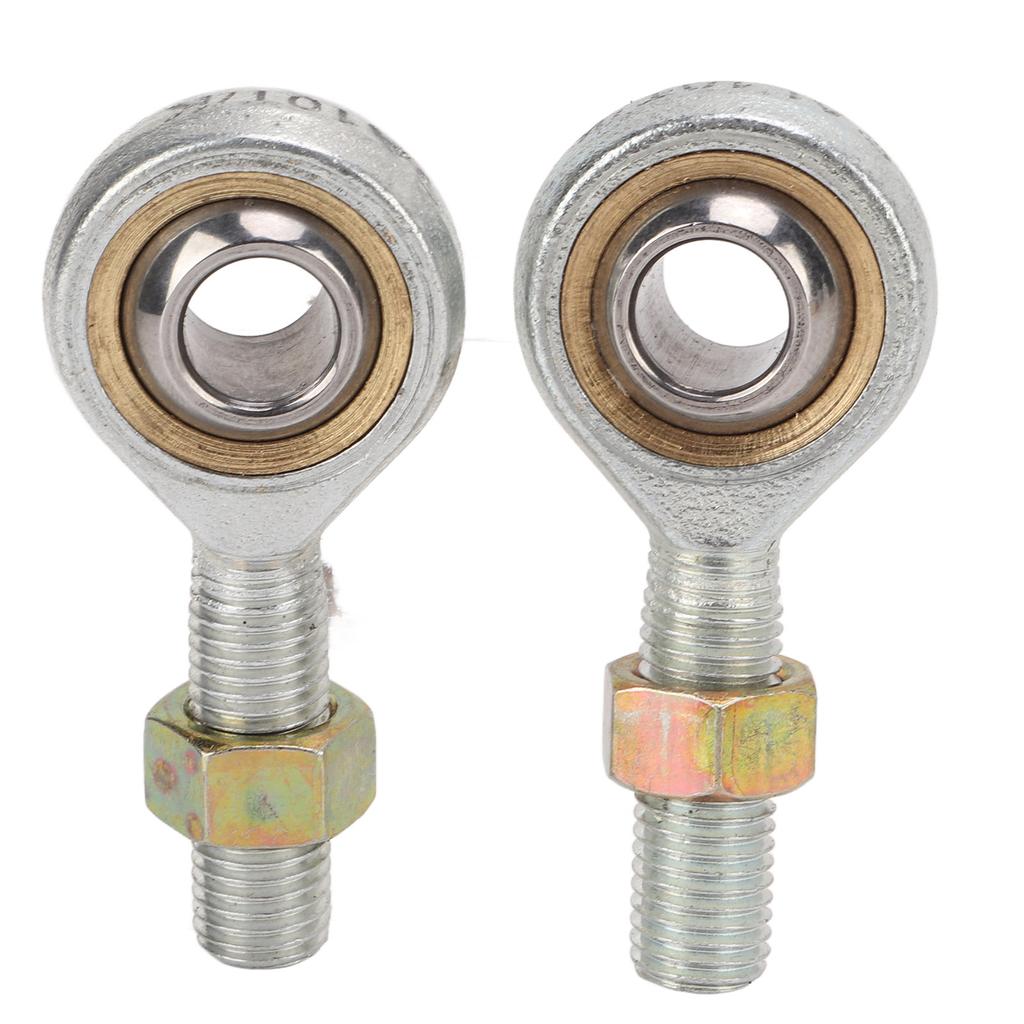 2Pcs Rod End Joint Bearing Left Right M10 Replacement for Modified ATV Four Wheel Quad Go Kart