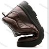 Winter men's ankle boots plush warm anti slip waterproof cotton shoes comfortable lightweight   outdoor indoor men shoes zapatos