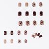 Leopard Print Manicure Stickers - Reusable False Nail Tips