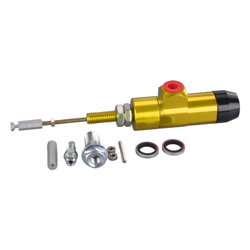 Gold Motorcycle Hydraulic Clutch Master Cable Rod Brake Pump Cylinder Universal for ATV Dirt Bike