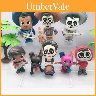 Exquisite Coco Movie Miguel Hector Dante Imelda Pepita Action Figure Toys Set