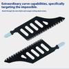 Extended Length Jigsaws Blade Optimized Tooth Design for Hard Materials Cutting Universal Shank Flush Cut Capability