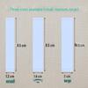 Double-Sided Transparent Collar Tape Roll - Invisible, Anti-Exposure Stickers