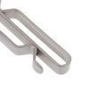 Hiking Titanium Alloy Buckle Ribbon Ending Buckles Belt Clip Quick Draw Keychain Hanging Buckles Key Ring
