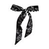 Cashew Flower Silk Scarf Long Strip New Multi-functional Double-layer Strap Neck Small Scarf Streamer Belt Braided Hair Belt