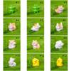 Rabbit Cat Frog Mini Animals Ornament Resin Crafts Micro Landscape Decoration  Car Accessories