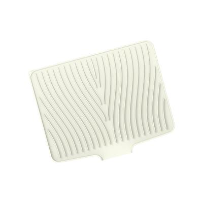 Food Grade Silicone Plate Drying Rack Feature Ergonomic Slope Quick Drainage Nonslip Feature Heat Proof