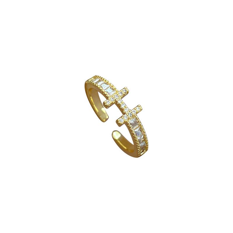 Anello Matrimoniale H in Oro Massiccio con Diamanti Completi Anello Aperto Regolabile Gioielli Semplici Anello Giapponese Anello per Coppia