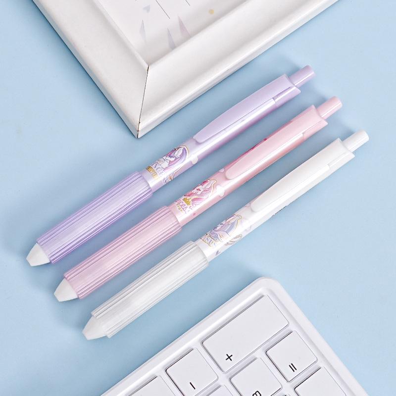 Aodemei Quick-Drying Cartoon Gel Pen — Black, Cute Student Press Pen
