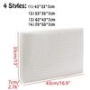 with Elastic Straps Inside Window Indoor Air Conditioner Cover White AC Unit Protection Cover