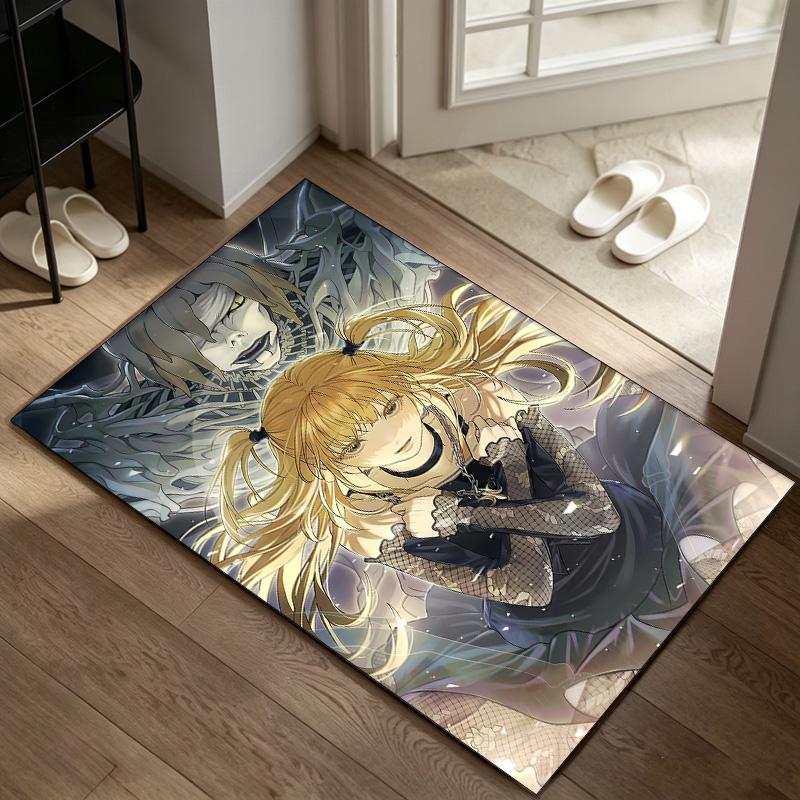 Death Note A rug suitable for office chair areas living rooms and computer desks perfect for home offices and an ideal holiday gift