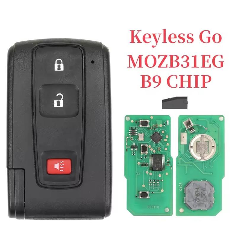 Xuri B9 Chip 312/433MHz Keyless Car Remote Key MOZB21TG MOZB31EG B31EG-485 For Toyota Prius 2004 2005 2006 2007 2008 2009