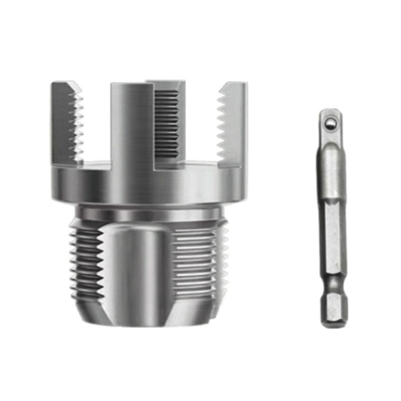 Water Pipe Tappings Tool Pipe Inner Hole Opener Pipe Water Pipe Hole Opener PVC Internal Thread Openers 1