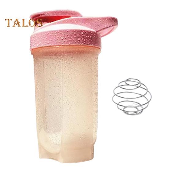 

Чашка протеїнового шейкера з кулькою блендера Шейкер широкого горла 500 мл для легкого змішування Портативна пляшка шейкера сироваткового протеїну для спортивних подорожей, кемпінгу