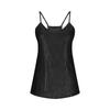 Damen Mode Lässig V-Ausschnitt Ärmellos Pailletten Tanktop Leicht Party Clubwear Bluse Sommer Stil