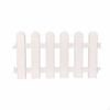 Picket Garden Fence Panels PVC Long Lasting Simple Connect for Vegetable Patches
