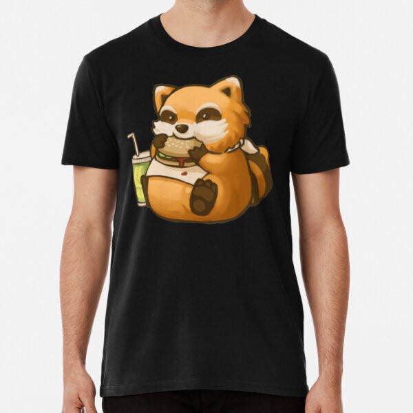 

Funny Fat Spiffo eating Burger T-Shirt S-5XL Best T-Shirt L