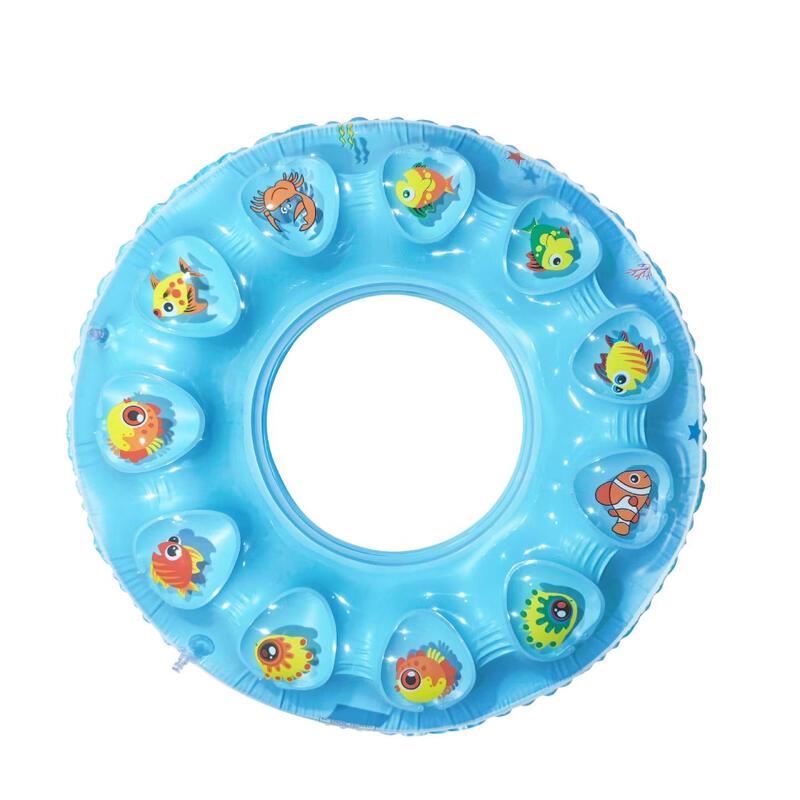 Kids  Double-Layer Inflatable Donut Swimming Ring
