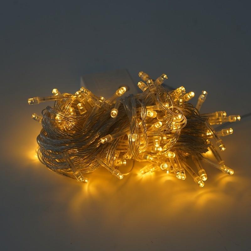

Led Fairy String Lights Outdoor Waterproof Lamp Christmas Birthday Party Decor Yellow