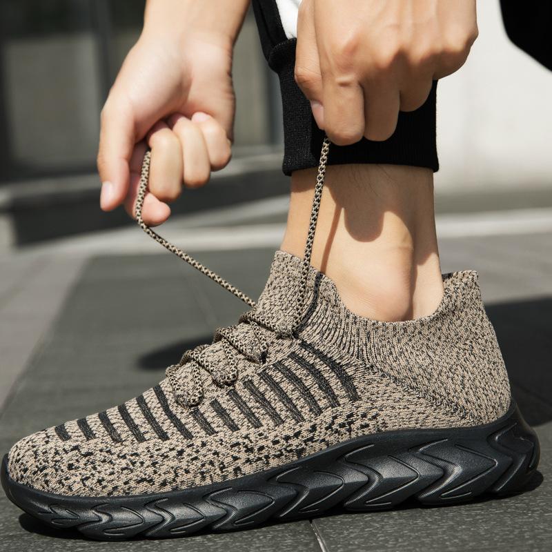 Mode Sneaker Herrenschuhe Atmungsaktiv Blau Trendy Herren Original Casual Leichtes Gehen Große Größe Herren Tennisschuh Zapatillas Hombre 2024