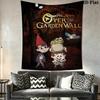 Fantasy Garden Wall Cartoon Pattern Home Decor Tapestry, Wall Hanging, Decorative RV Wall Cloth.ZGT0914218