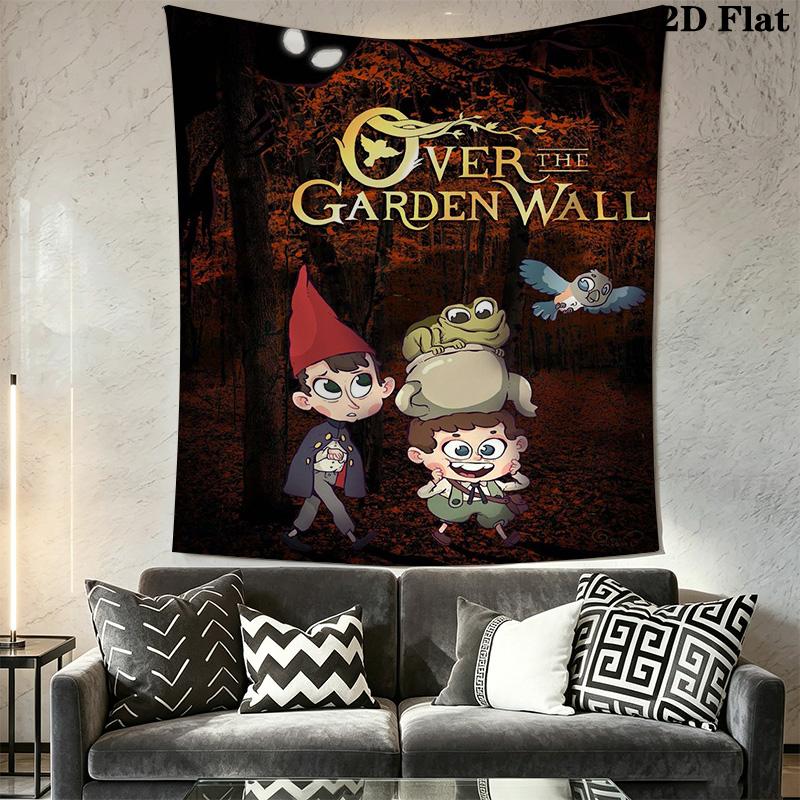 Fantasy Garden Wall Cartoon Pattern Home Decor Tapestry, Wall Hanging, Decorative RV Wall Cloth.ZGT0914218
