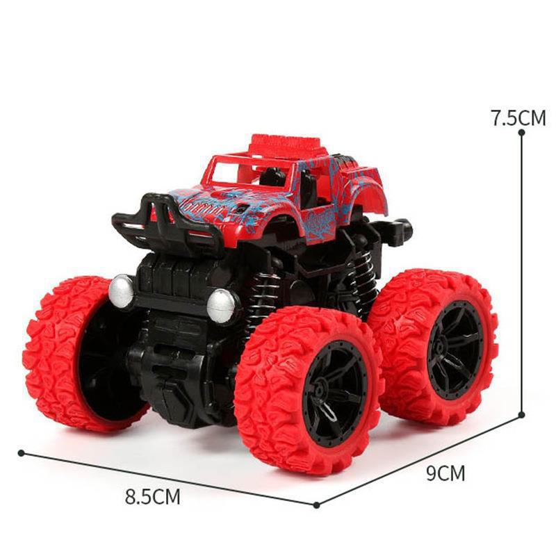 „Mașină cascadorie rotativă cu inerție – jucărie de teren rezistentă la spargere pentru copii”