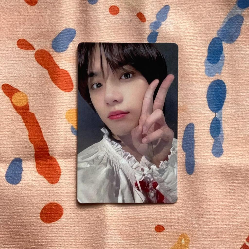 [USED] Beomgyu TXT 2021 Survey FC Member Exclusive Trading Card