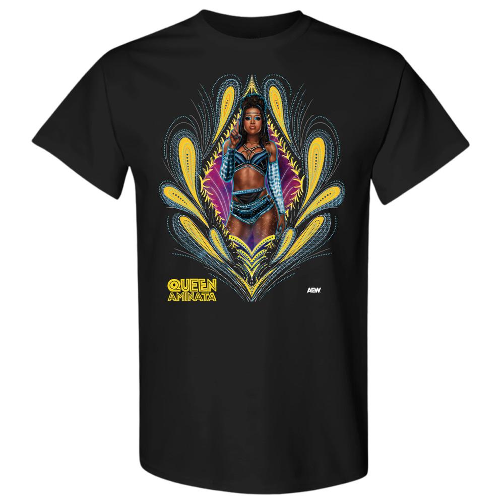 QUEEN AMINATA ROYALTY AEW Official TShirt Unisex T-Shirt XXXXL