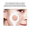 16X 220v-240V Glass Ligth Len Facial Light LED Magnifying Floor Stand Lamp Diopter Magnifier