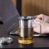 Samadoyo high borosilicate glass heat-resistant glass filter type tea cup office cup milk cup  afternoon tea cup water cup