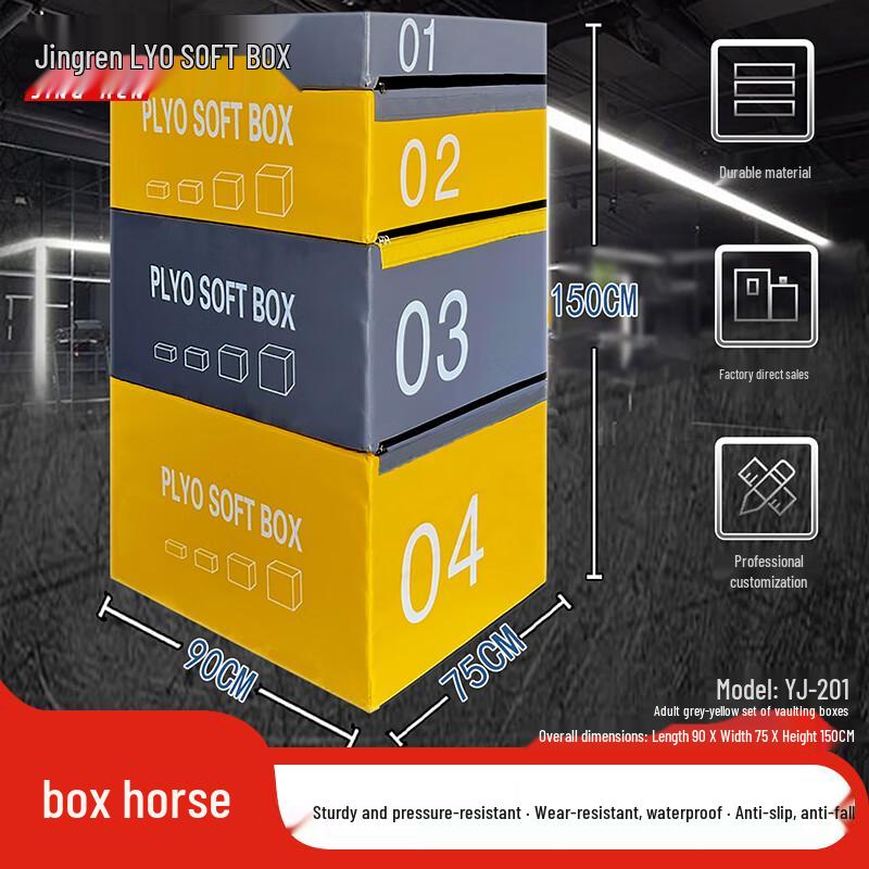 Soft Plyo Box for Fitness Training
