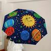 1pc Space Adventure for Umbrella with Plastic Handle,Suitable for All Seasons Home Travel Outdoor UmbrellaDD1659