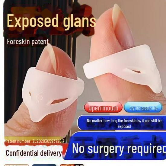 Nine-Color Life Male Enhancement Ring: Anti-Recovery Lock for Foreskin Management and Adult Use