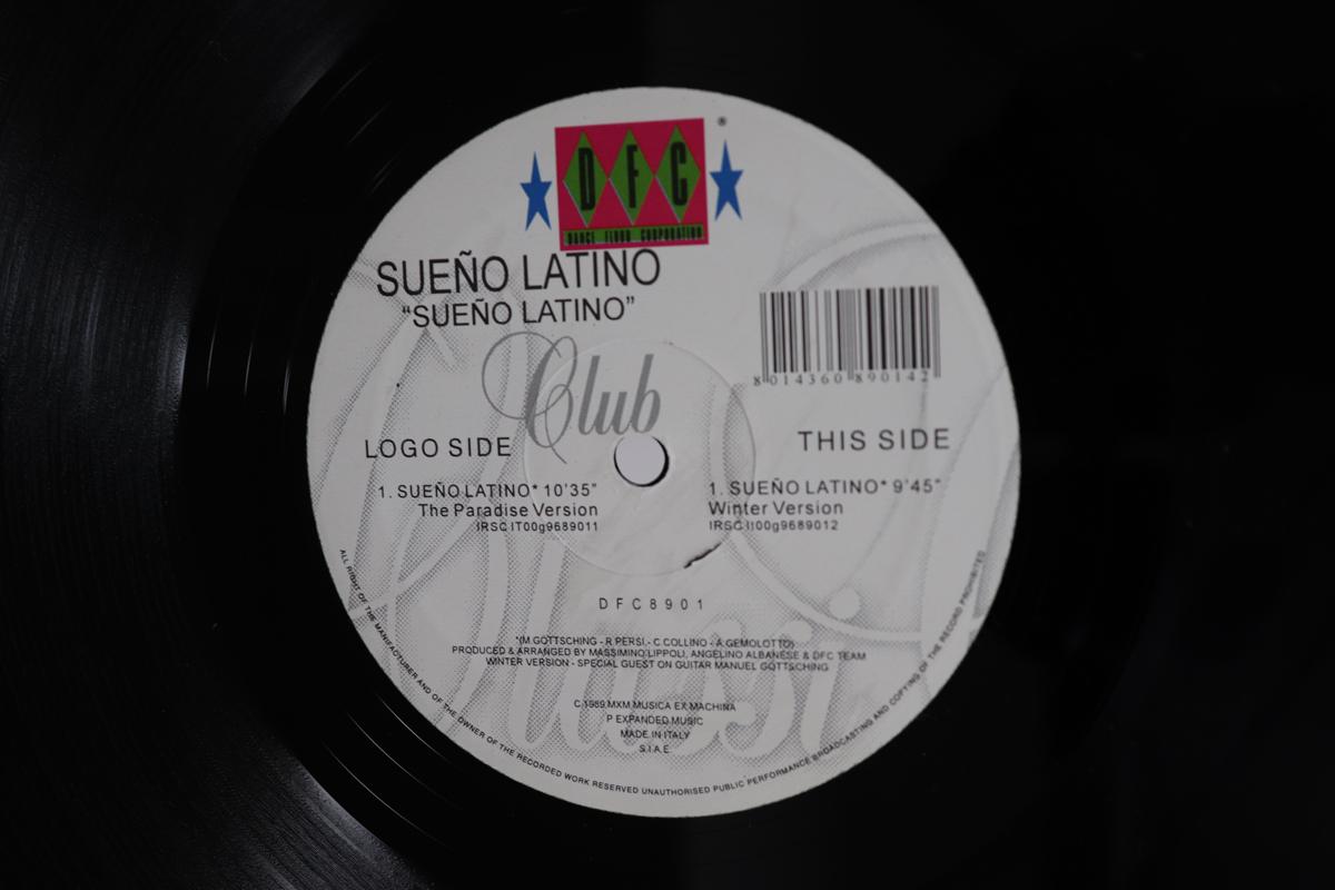 

12inch Record SUENO LATINO Sueno Latino DFC8901 DFC 1989 Italy Dance Electronica Used