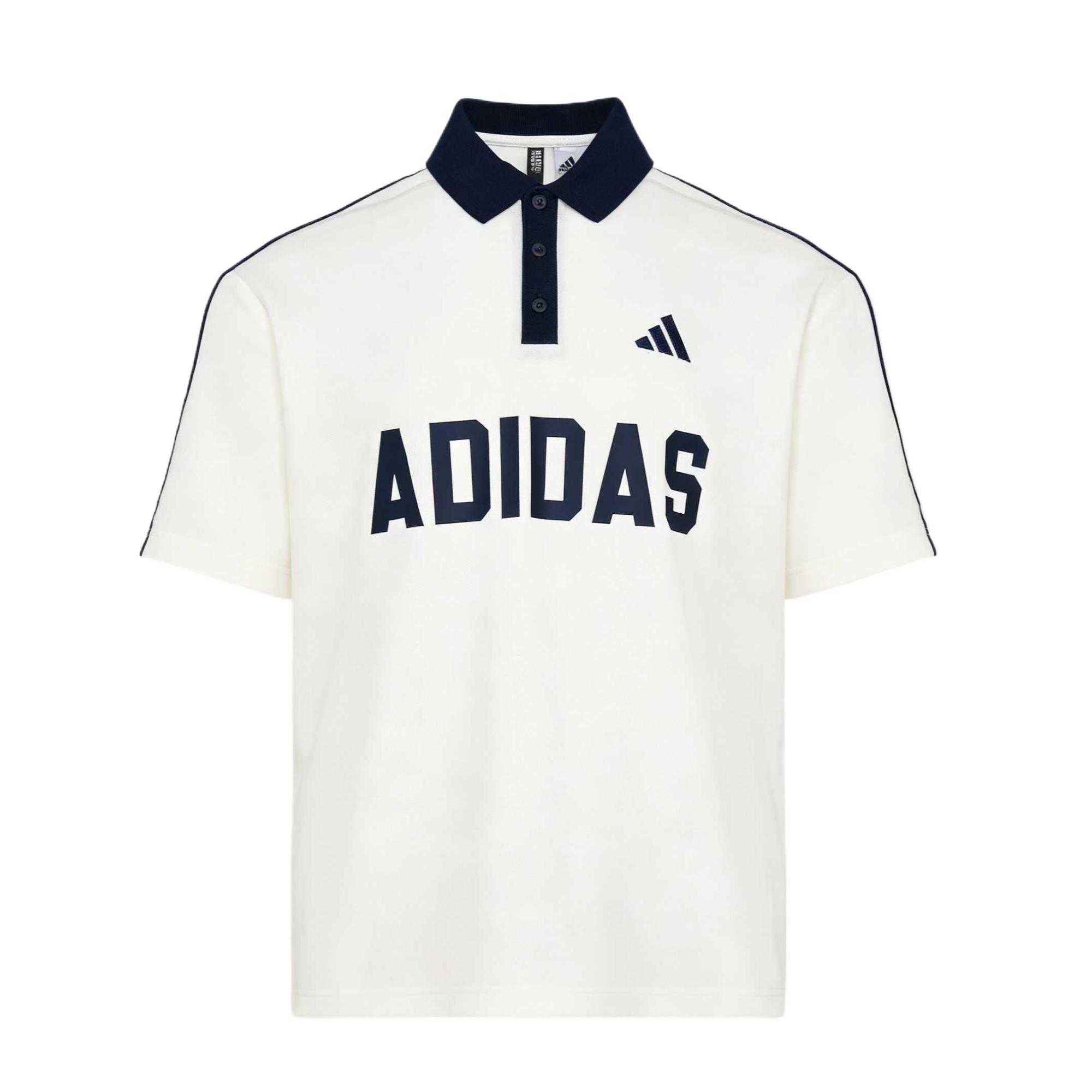 Adidas SS26 Lightweight Sports Short Sleeve Comfortable Polo Shirt Unisex tops KW8117 M