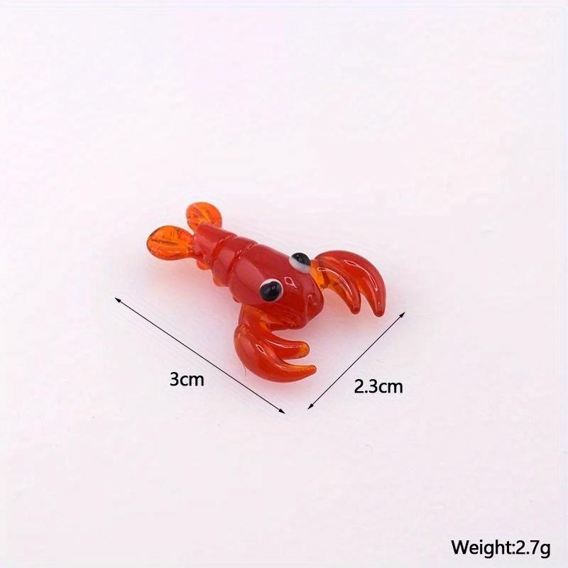 1PC Lobster Animal Pendant DIY Cute Earrings Necklace Keychain Accessories