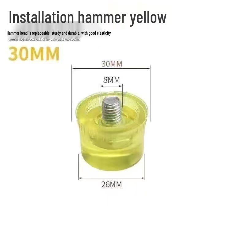 Multifunctional Rubber Installation Hammer for Tile and Floor - New Style Household Tool