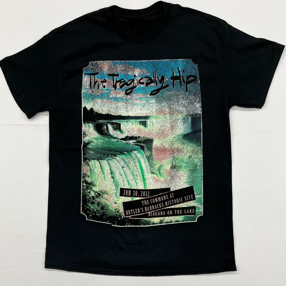 Tragically Hip, The - Niagara Falls 2012 Black T-Shirt Cotton Tee S-4XL CO215 Unisex T-Shirt XXXXL