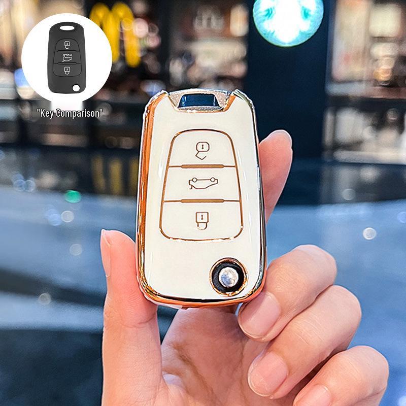 

Compatible Key Cover for Kia K5 K2 Sportage K3 and Hyundai IX35 Langdong Sonata 8 (Models 11-15)