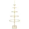 Metal Christmas Tree Gold 90 cm Powder Coated Steel