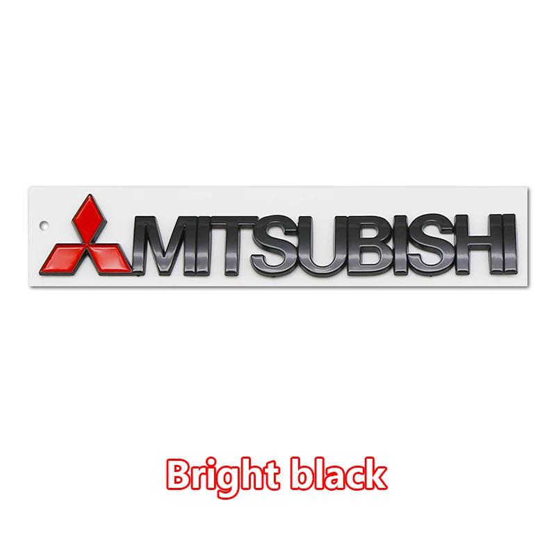 

For ASX Lancer 10/9 Outlander Pajero Sport L200 Xpander Space Star Waterproof 3D ABS Mitsubishi Car Hood Emblem Badge Sticker