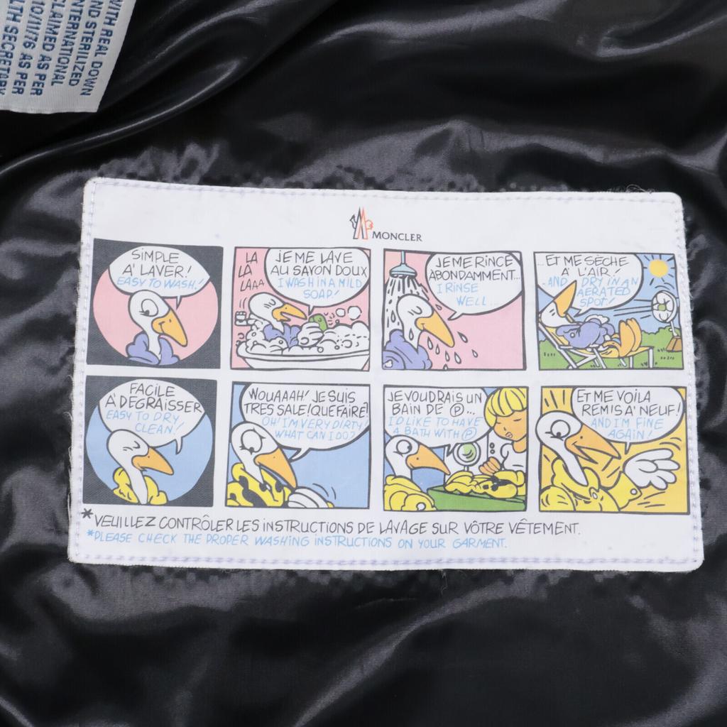 Moncler Excellent Condition MONTGENEVRE Wool Down Jacket Jacket 1 charcoalUsed