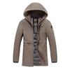 Winter 2025 Men's Windproof 3D Cotton Jacket: Thickened, Warm, Cold-Resistant, with Detachable Hood