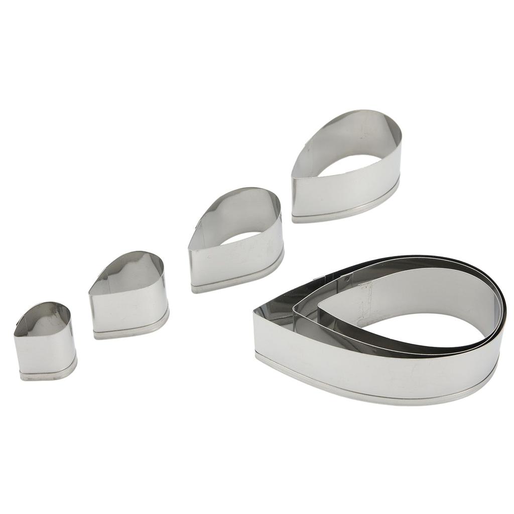 Rose Petal Cutter Cookie Cutter Pink Leaf Fondant Molds Sugar Craft