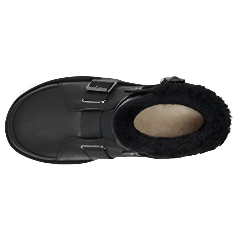UGG Mini Buckle Short Boots 'Black' Women's Sneakers 1138157-BLK