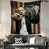 Eminem Wall Tapestry Aesthetic Wall Hanging Printed Fabric Blanket Decorative Tapestries for Bedroom Living Room Home Decor