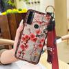 Anti-knock Ring Phone Case For TCL 20 SE Phone Holder Back Cover Elderly lady Dirt-resistant Protective Lanyard Silicone