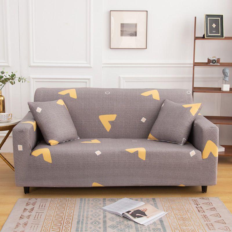 1234seat Universal Elastic Allinclusive Sofa Cover Print Case Protective