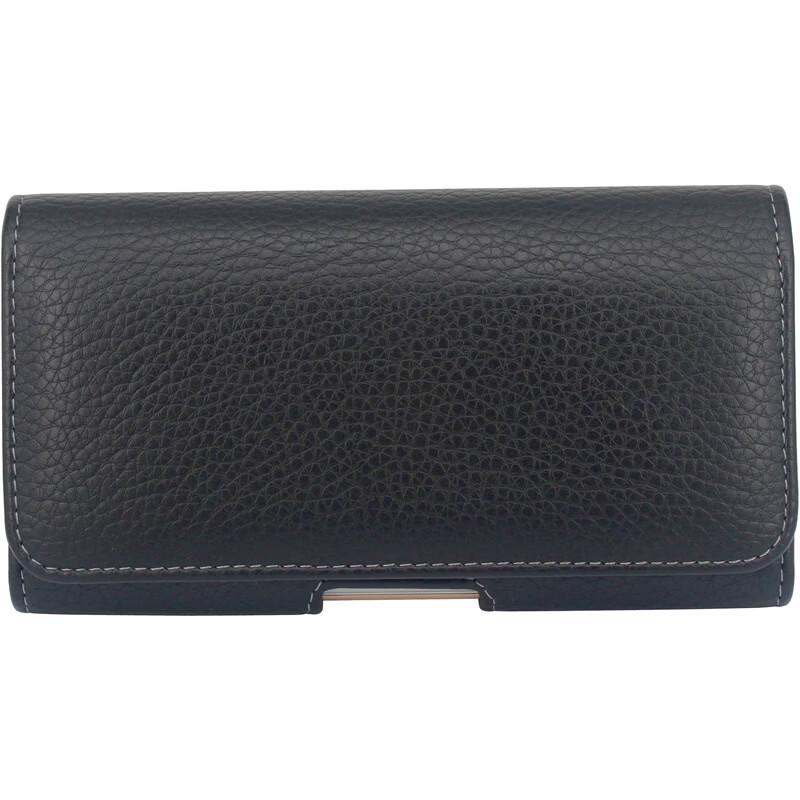 Универсальная кожаная поясная сумка